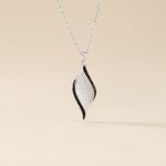 Collier Averill Argent Blanc Oxyde De Zirconium - Colliers fantaisie Femme | Histoire d&rsquo;Or
