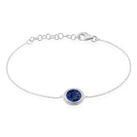 Bracelet Argent Zea Lapis Lazulis - Bracelets fantaisie Femme | Histoire d’Or