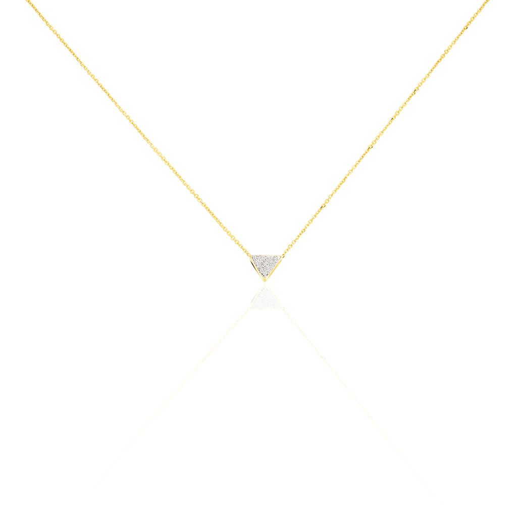 Collier Yora Or Jaune