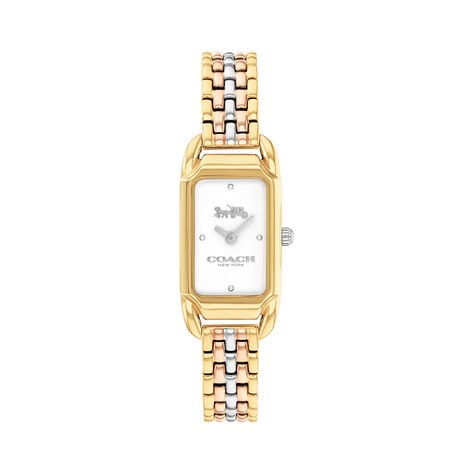 Montre Coach Cadie Blanc - Montres Femme | Histoire d&rsquo;Or