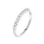 Alliance Eloisa Or Blanc Diamant Synthetique - Alliances Femme | Histoire d&rsquo;Or