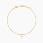 Bracelet Siem Argent Jaune Oxyde De Zirconium - Bracelets Femme | Histoire d&rsquo;Or