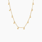 Collier Bethanie Argent Dor&eacute; A L'Or 750/1000 - Bijoux sans pierre Femme | Histoire d&rsquo;Or