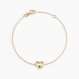 Bracelet Martella Or Jaune Rubis - Bracelets Femme | Histoire d’Or