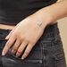 Bracelet Anasthase Argent Blanc Oxyde De Zirconium - Bracelets fantaisie Femme | Histoire d’Or