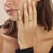 Bague Sharron Or Bicolore Diamant Blanc - Bagues avec pierre Femme | Histoire d’Or