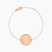 Bracelet Pastille Gravable Or Rose - Bracelets Naissance Femme | Histoire d’Or