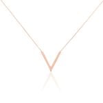 Collier Or Rose Celene - Colliers Femme | Histoire d&rsquo;Or