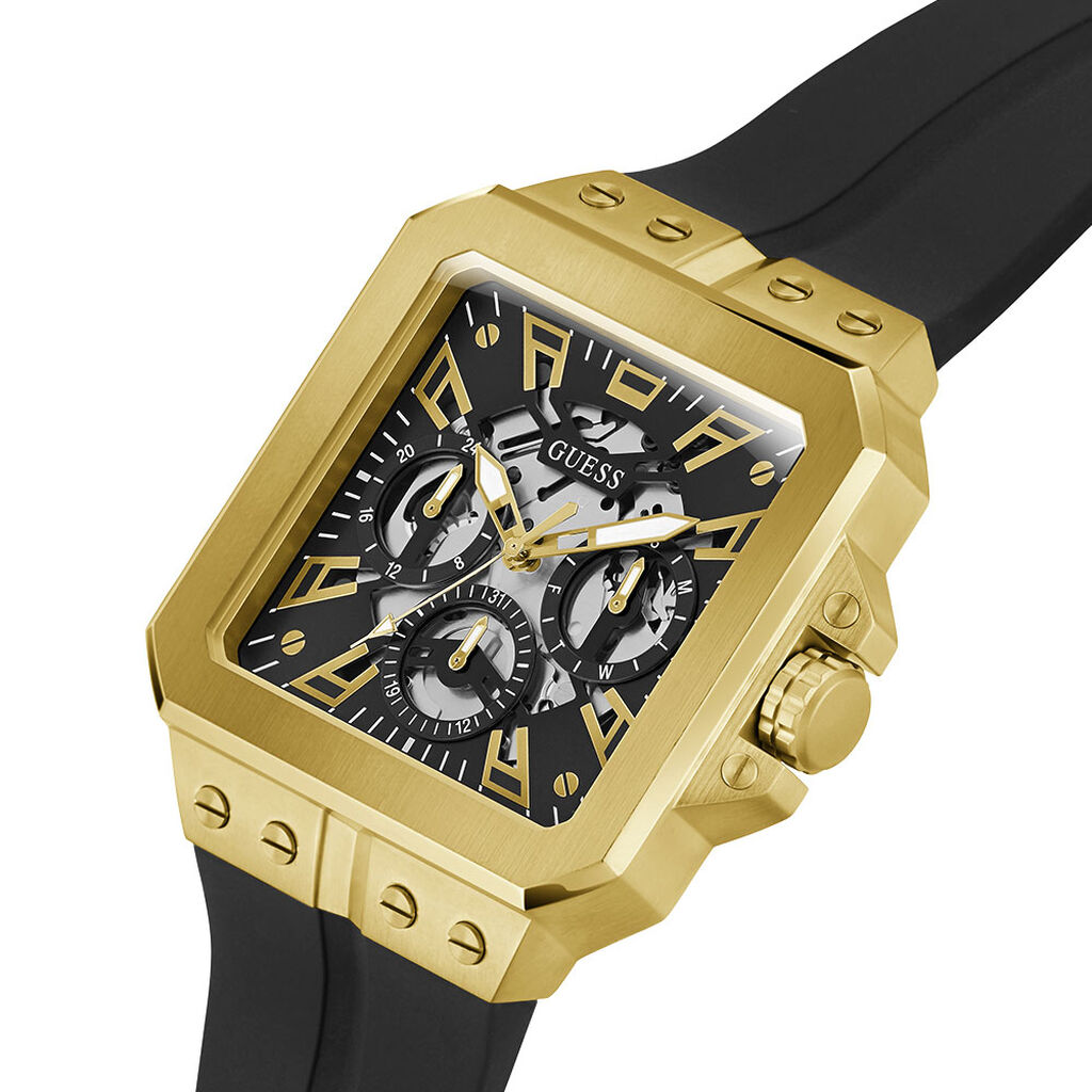 Montre Guess Leo Noir - Montres Homme | Histoire d’Or