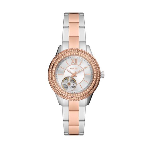Montre Fossil Stella Blanc - Montres Femme | Histoire d’Or