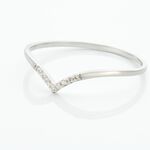 Bague Alicia Or Blanc Diamants - Bagues avec pierre Femme | Histoire d&rsquo;Or