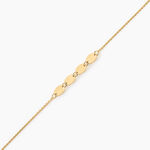 Bracelet Lueur Argent Dor&eacute; A L'Or 750/1000 - Bijoux sans pierre Femme | Histoire d&rsquo;Or