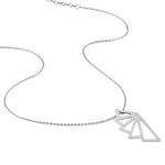 Collier Osaka Acier Blanc - Colliers fantaisie Femme | Histoire d&rsquo;Or