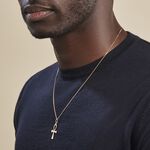 Pendentif Basilissa Croix De Vie Or Jaune - Pendentifs Bapt&ecirc;me Famille | Histoire d&rsquo;Or