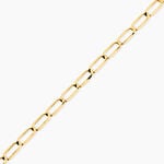 Bracelet Mayson Or Jaune Maille Cheval - Bracelets cha&icirc;ne Femme | Histoire d&rsquo;Or