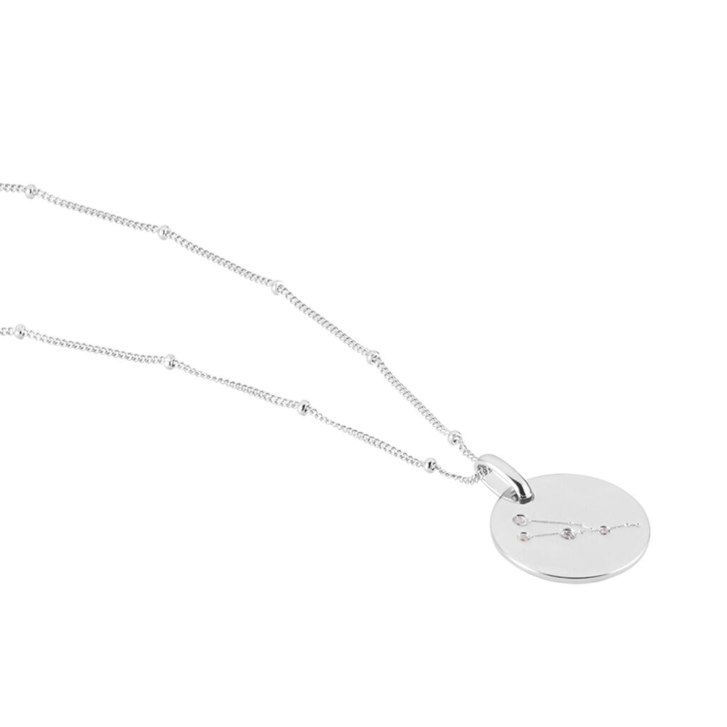 Collier Astr Argent Oxydes De Zirconium - Colliers Zodiaque Femme | Histoire d’Or