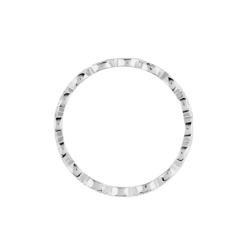 Bague Argent Blanc Capricia Oxydes De Zirconium - Bagues avec pierre Femme | Histoire d’Or