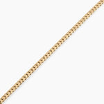 Bracelet Messaline Plaqu&eacute; Or Jaune - Bracelets cha&icirc;ne Femme | Histoire d&rsquo;Or