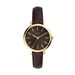 Montre Fossil Jacqueline Three Hand Noir - Montres Femme | Histoire d’Or