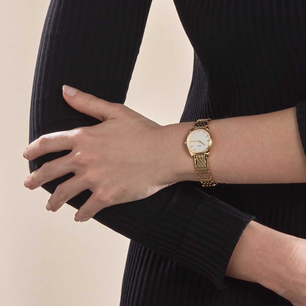 Montre Cluse Feroce Mini Blanc - Montres Femme | Histoire d’Or