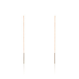 Boucles D'oreilles Pendantes Pink Or Rose - Boucles d'oreilles pendantes Femme | Histoire d’Or