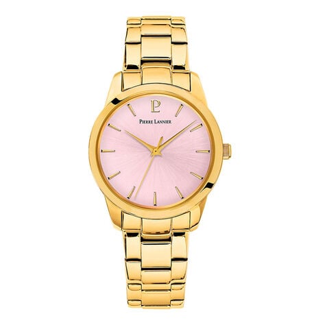 Montre Pierre Lannier Roxane Rose - Montres Femme | Histoire d&rsquo;Or