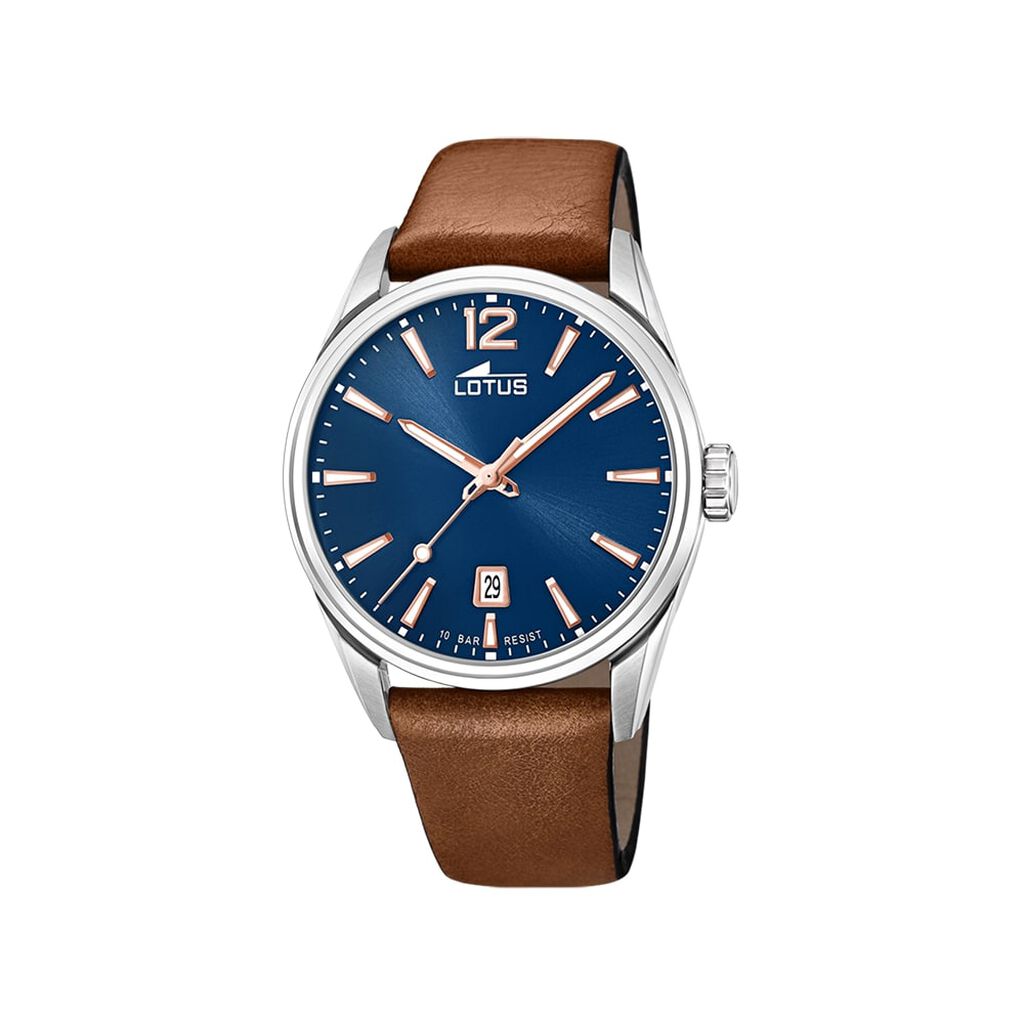 Montre Lotus Minimalist For Him Bleu