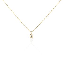 Collier Or Jaune Abhay Diamants - Colliers Femme | Histoire d’Or