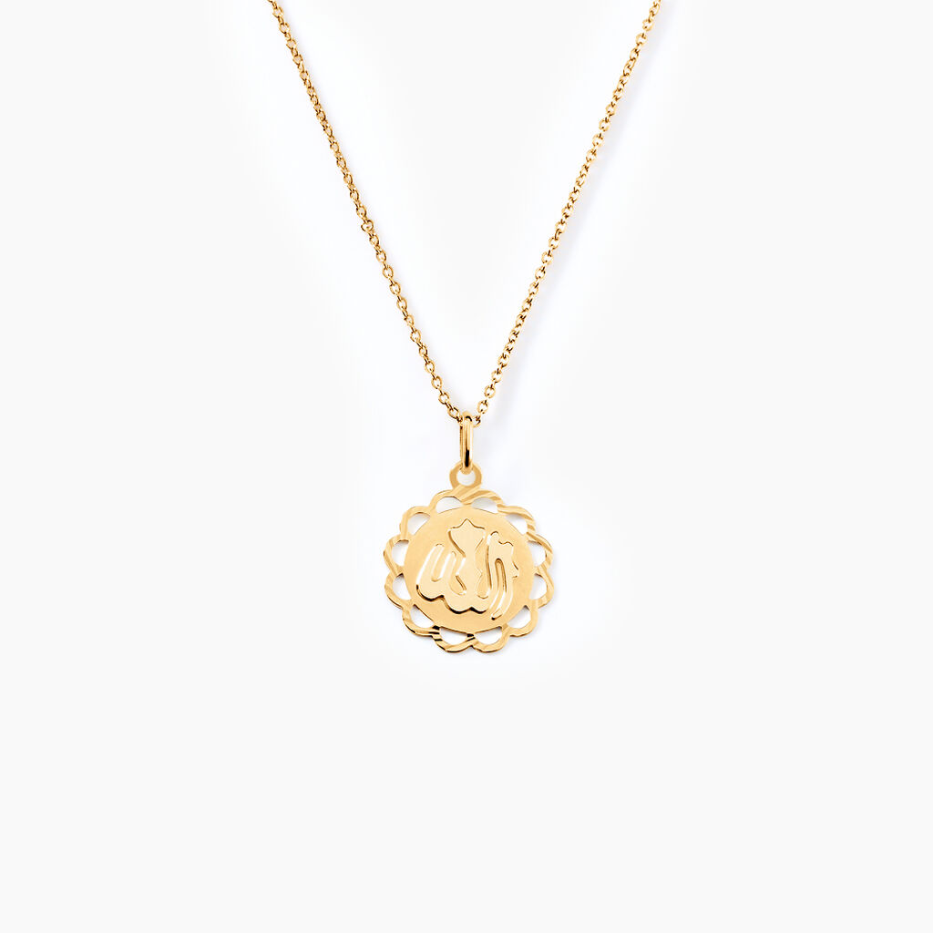 Pendentif Rahim Or Jaune - Pendentifs Famille | Histoire d&rsquo;Or