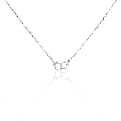 Collier Argent Blanc Sent - Colliers fantaisie Homme | Histoire d’Or