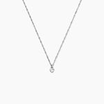 Collier Marciana Argent Blanc Oxyde De Zirconium - Colliers fantaisie Femme | Histoire d&rsquo;Or