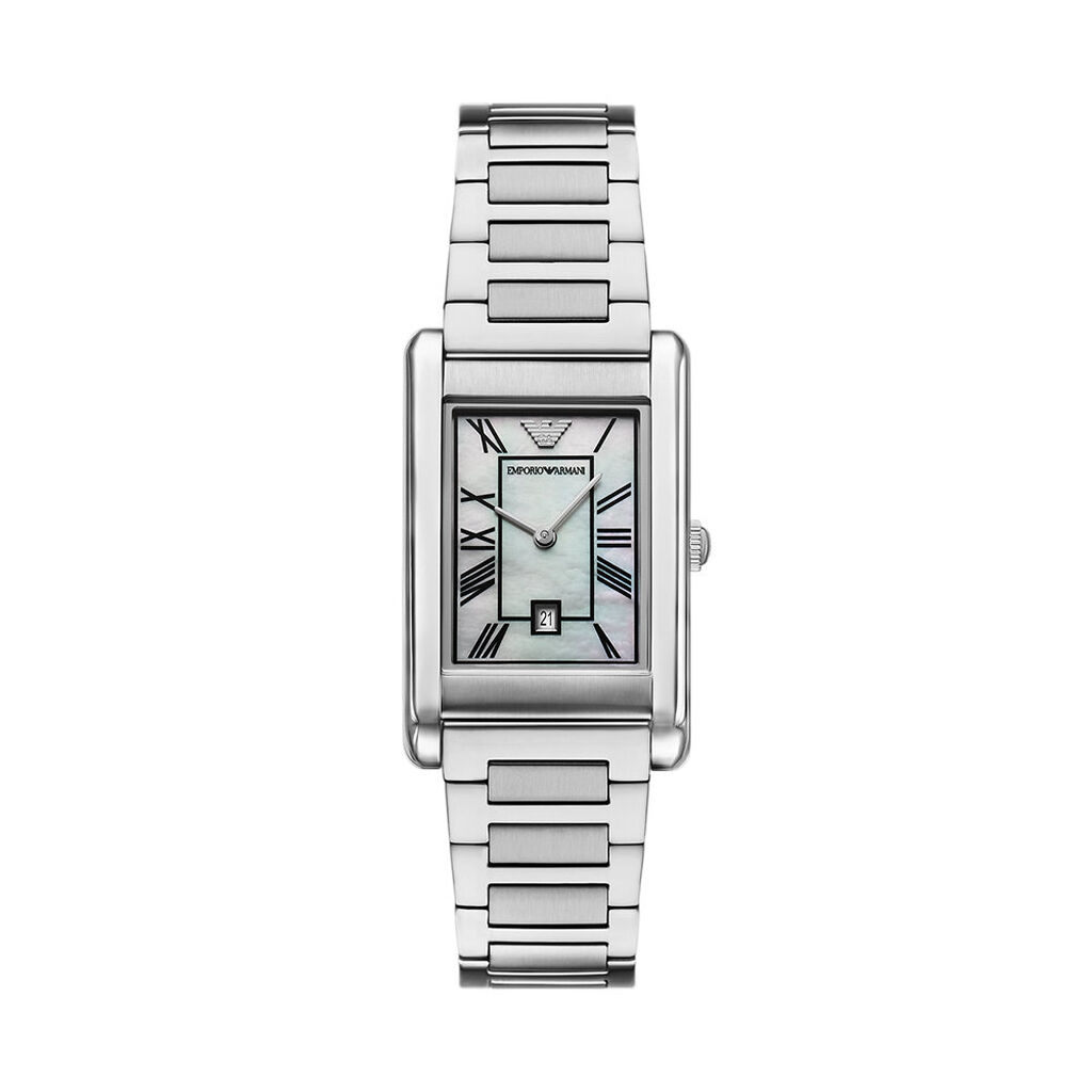Montre Emporio Armani Nacre Blanche - Montres Homme | Histoire d&rsquo;Or