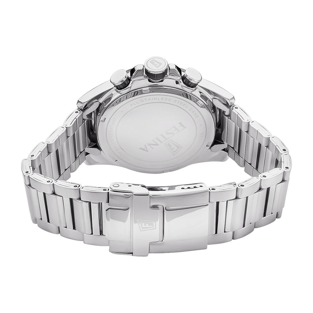 Montre Festina Timeless Chronograph Noir - Montres Homme | Histoire d&rsquo;Or