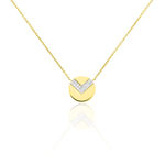 Collier Ruby Or Jaune Diamant - Colliers Femme | Histoire d&rsquo;Or