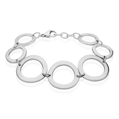 Bracelet Reyhana Acier Blanc - Bracelets fantaisie Femme | Histoire d’Or