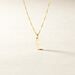 Pendentif Ionia Lettre Or Jaune - Pendentifs Famille | Histoire d’Or