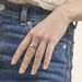 Bague Camomille Or Blanc Diamant - Bagues avec pierre Femme | Histoire d’Or