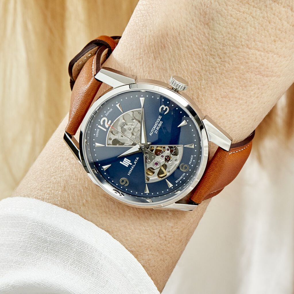 Montre Lip Himalaya Sablier Bleu - Montres Homme | Histoire d’Or