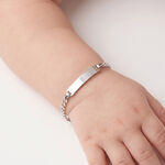 Bracelet Identite Bebe Or Blanc Faniela - Bracelets Communion Enfant | Histoire d&rsquo;Or
