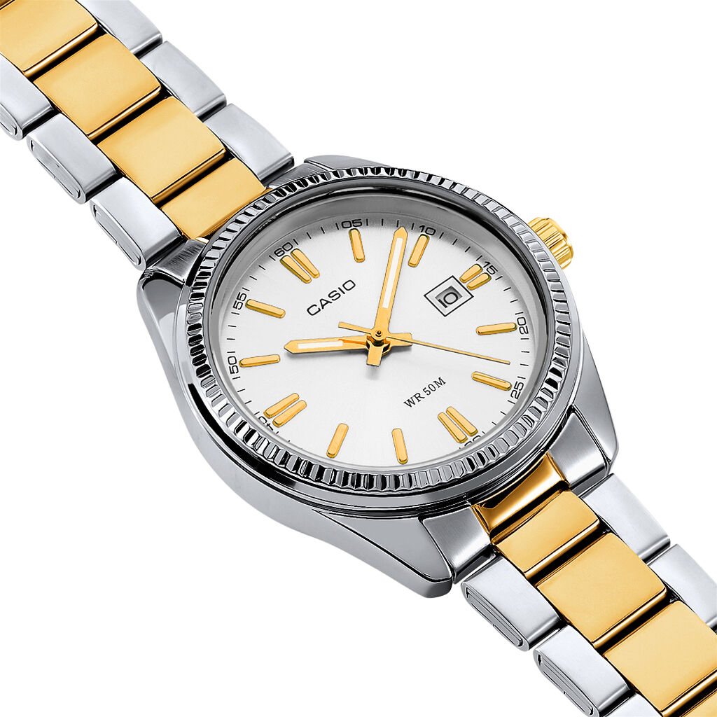 Montre Casio Collection Argente - Montres Femme | Histoire d&rsquo;Or