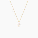Collier Or Jaune Idony Oxyde De Zirconium - Colliers Femme | Histoire d&rsquo;Or
