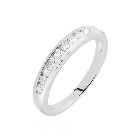 Alliance Giulia Or Blanc Diamant - Alliances Femme | Histoire d’Or