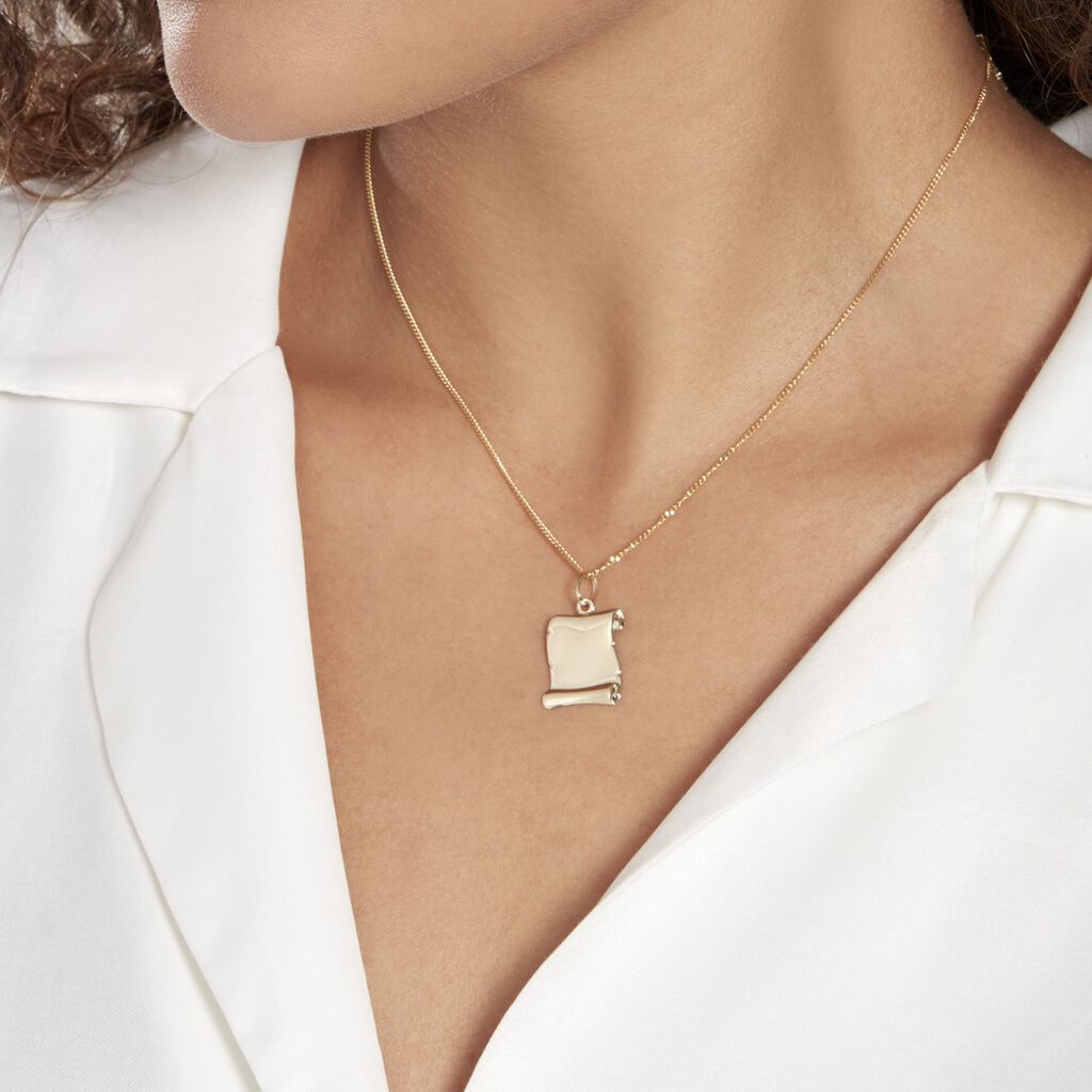 Pendentif Sirona Or Jaune - Cadeaux de naissance Femme | Histoire d’Or