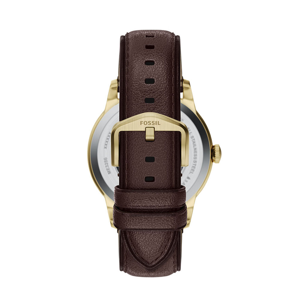 Montre Fossil Townsman C&oelig;ur Battant Marron - F&ecirc;te des p&egrave;res Homme | Histoire d&rsquo;Or