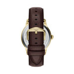 Montre Fossil Townsman C&oelig;ur Battant Marron - F&ecirc;te des p&egrave;res Homme | Histoire d&rsquo;Or