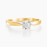 Bague Diamotion Or Jaune Diamant - Bagues solitaires Femme | Histoire d&rsquo;Or