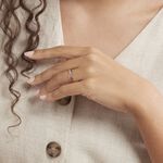 Bague Troyen Or Tricolore Diamant - Bagues avec pierre Femme | Histoire d&rsquo;Or