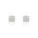 Boucles D'oreilles Puces Isia Argent Blanc Oxyde De Zirconium - Boucles d'oreilles fantaisie Femme | Histoire d’Or