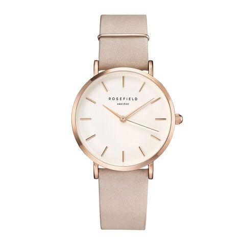 Montre Rosefield West Village Blanc - Montres Femme | Histoire d&rsquo;Or