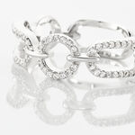 Bague Ela Argent Blanc Oxyde De Zirconium - Bagues avec pierre Femme | Histoire d&rsquo;Or